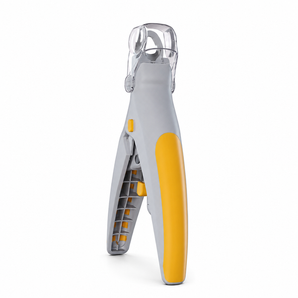 Professional Pet Nail Clipper with LED Light & 5X Magnifier, Safe Precision Trimmer for Dogs & Cats